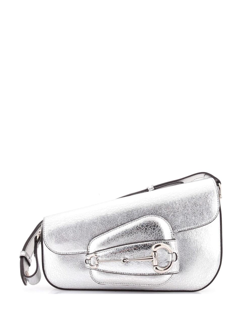 Gucci Horsebit Asymmetric Shoulder Bag #244159G13B